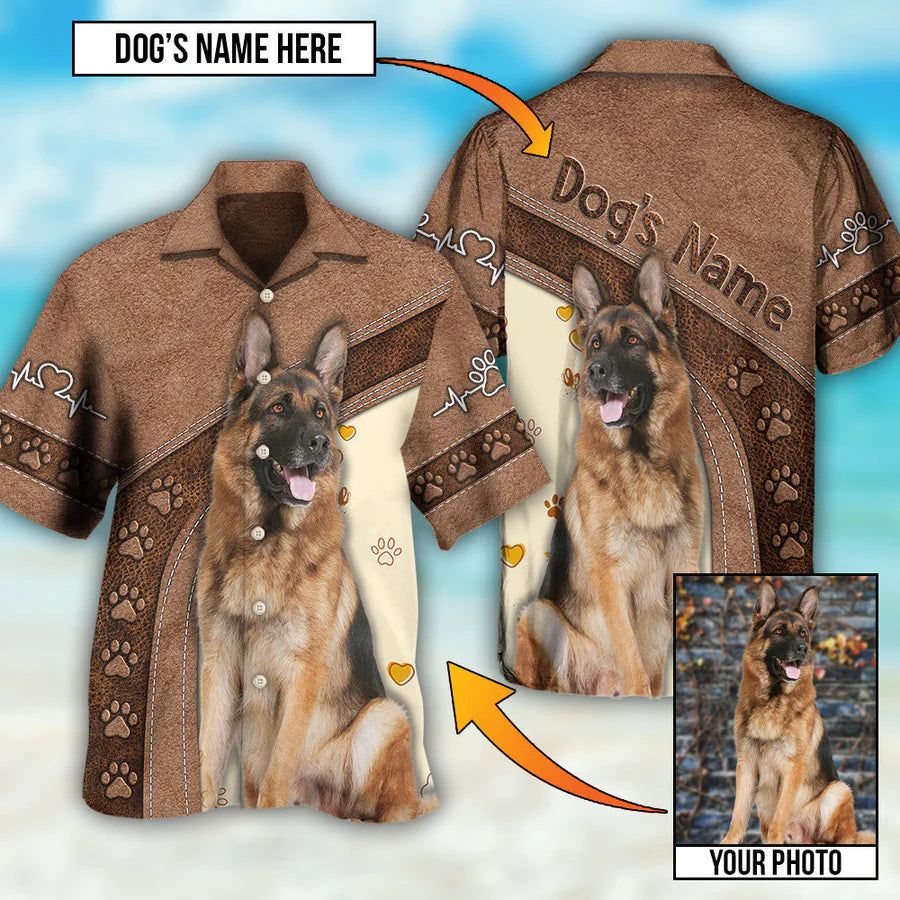 Dog Is My Best Friend Custom Photo Hawaiian Shirt Dog Is My Best Friend Custom Photo Hawaiian Shirt