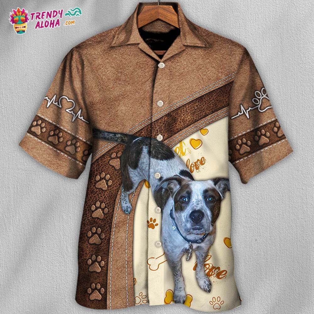 Dog Is My Best Friend For Life Custom Photo For Jeffrey Hawaiian Shirt – Trendy Aloha