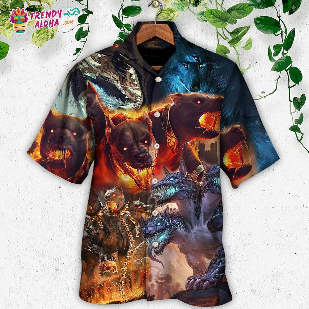 Dog Larva And Frozen Hawaiian Shirt – Trendy Aloha