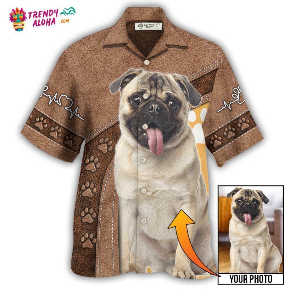 Dog Paw My Lovely Dog Classic Custom Photo Personalized Hawaiian Shirt – Trendy Aloha Dog Paw My Lovely Dog Classic Custom Photo Personalized Hawaiian Shirt – Trendy Aloha