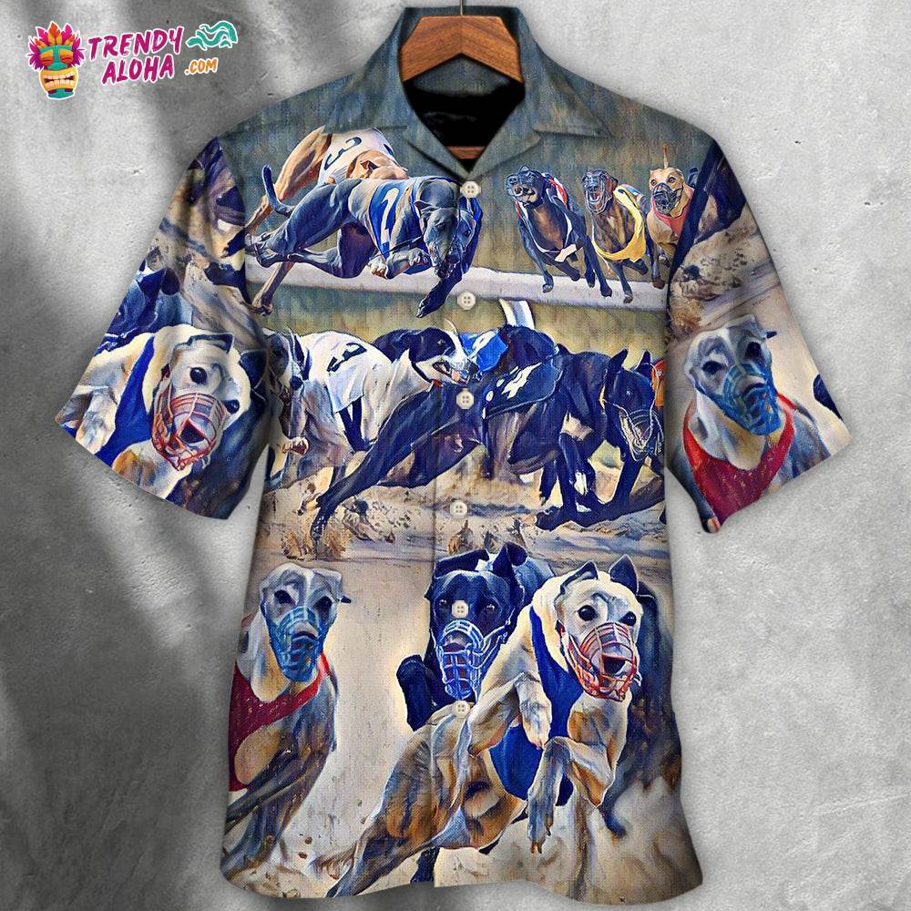 Dog Racing Has Been In Steep Decline For Years Greyhound Hawaiian Shirt – Trendy Aloha