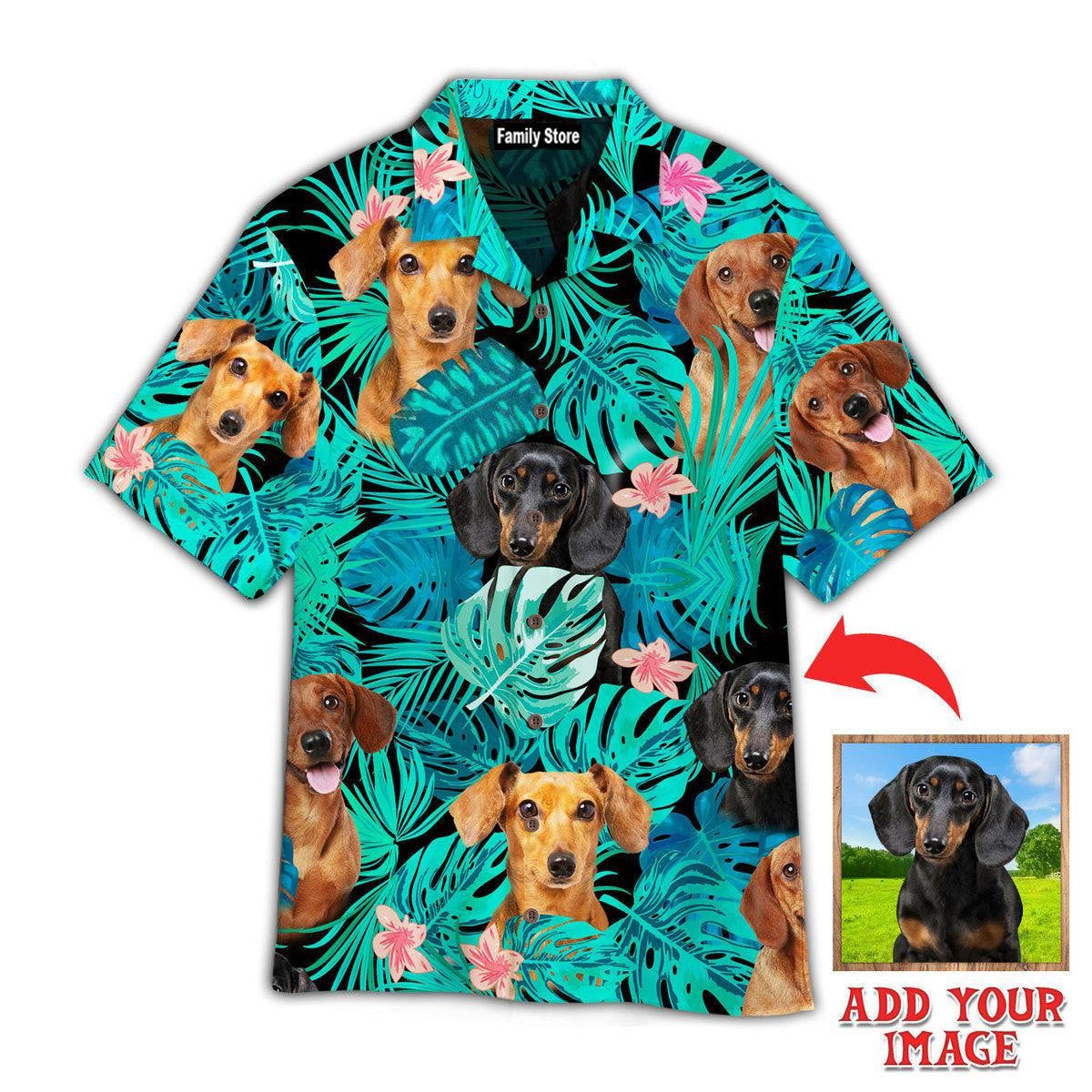 Dogs Tropical Custom Hawaiian Shirt Dogs Tropical Custom Hawaiian Shirt