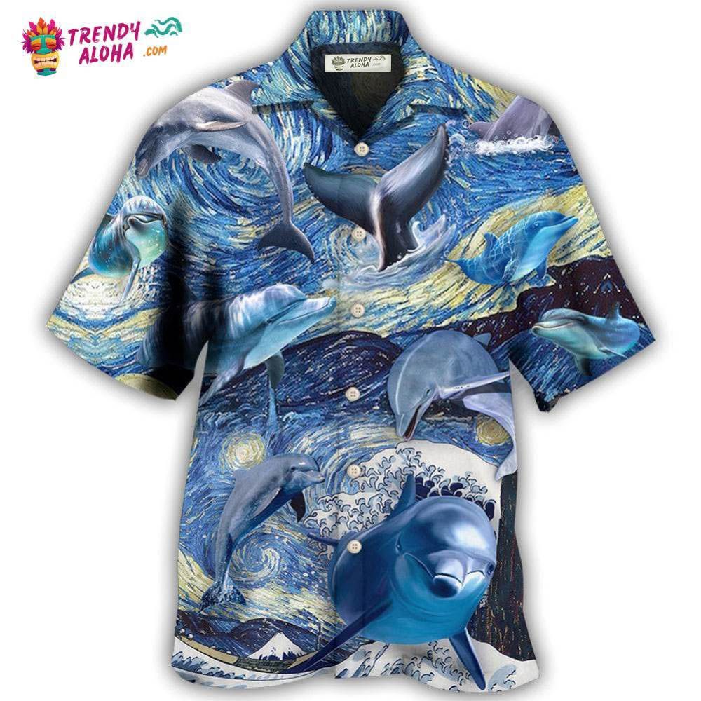Dolphin Love His Friend Hawaiian Shirt – Trendy Aloha