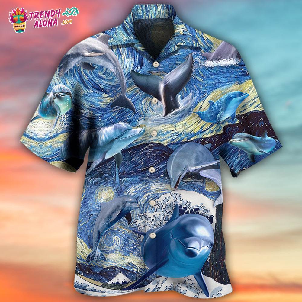 Dolphin Love His Friend Hawaiian Shirt – Trendy Aloha