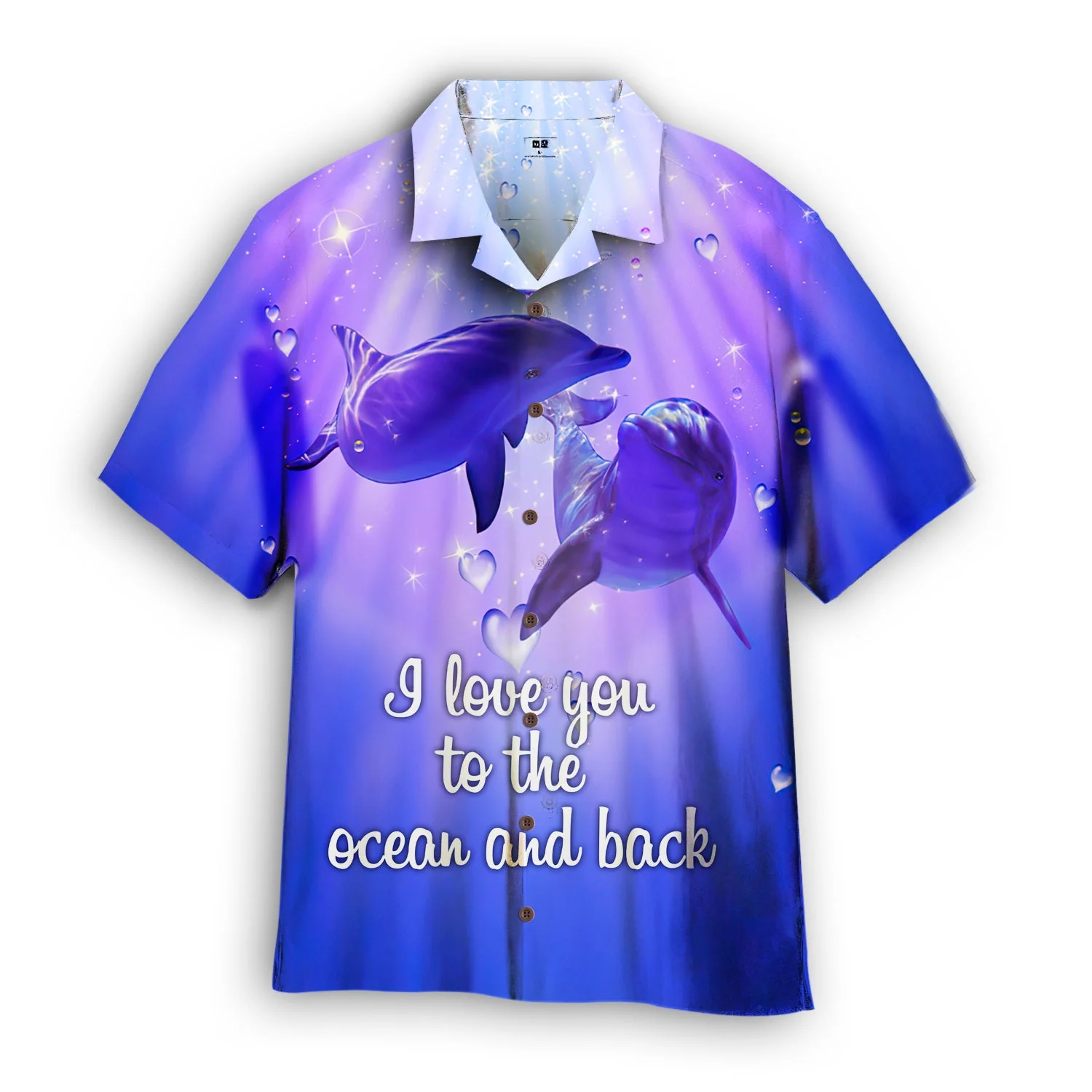 Dolphin To The Ocean And Back Trendy Hawaiian Shirt  Aloha Shirt