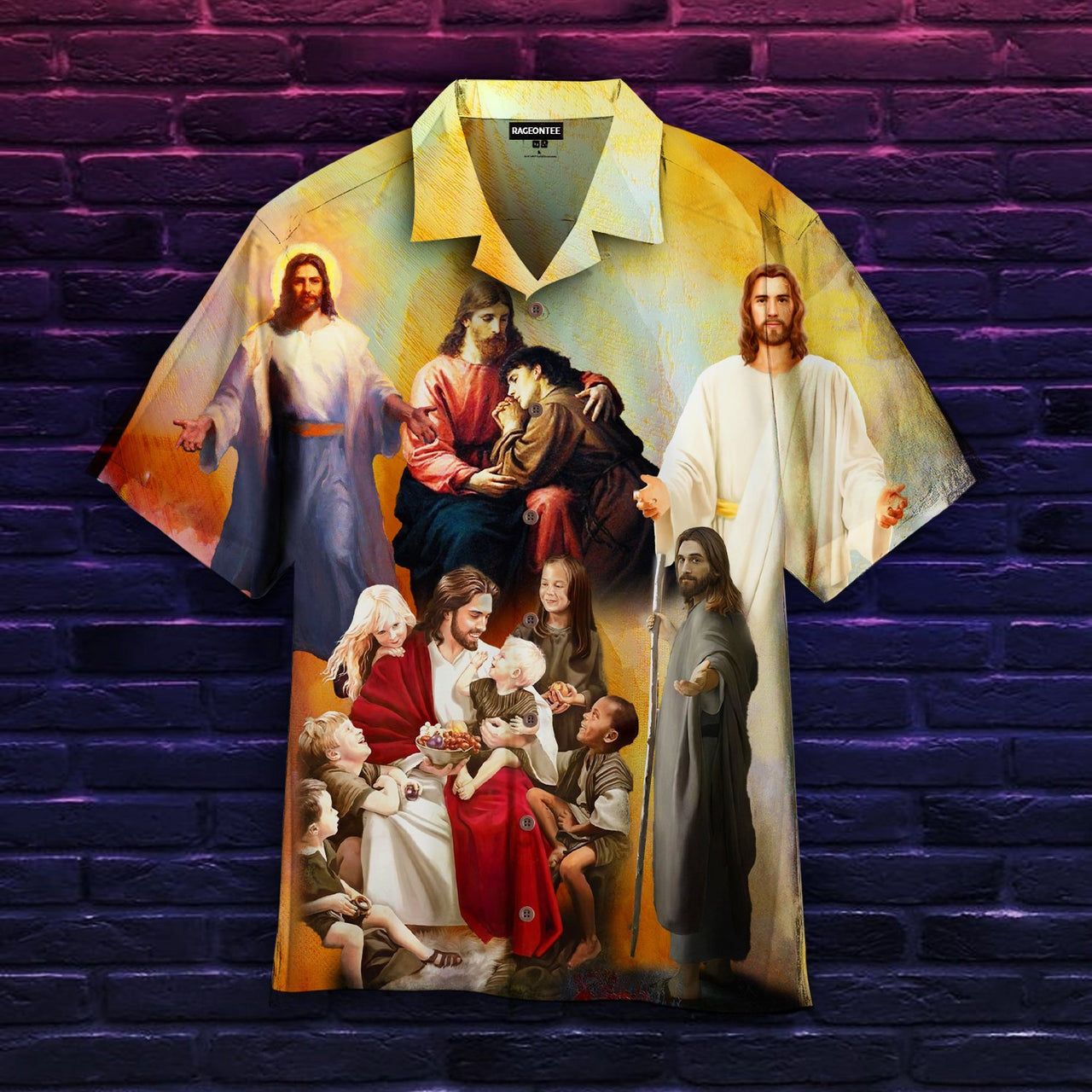 Don’t Worry, God Jesus Always Beside You Aloha Hawaiian Shirts For Men And Women |