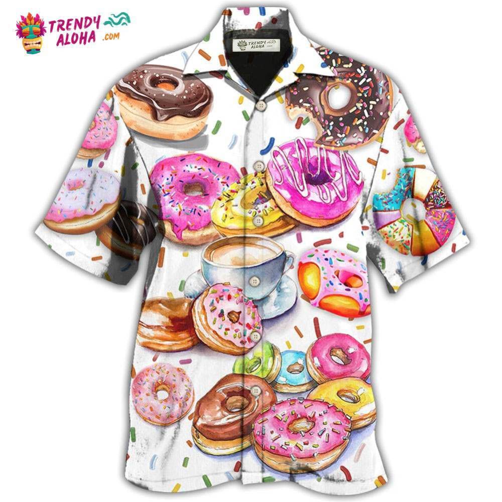Donut Delicious Colorful Style Hawaiian Shirt – Trendy Aloha Donut Delicious Colorful Style Hawaiian Shirt – Trendy Aloha