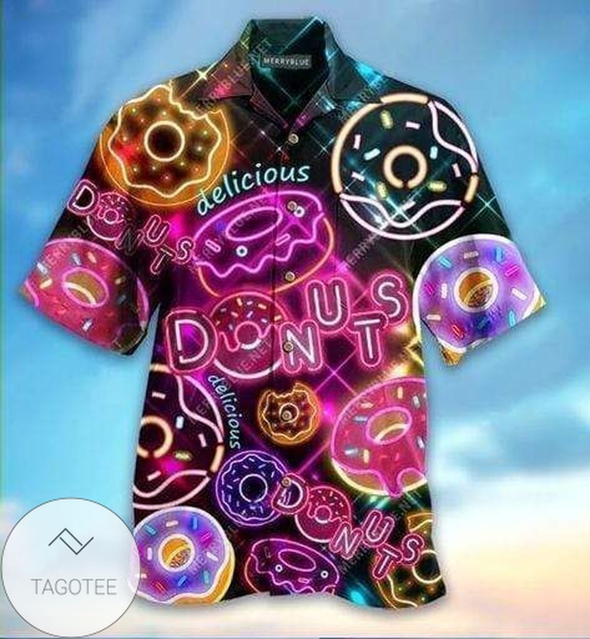 Donut Makes My Day Elegance Design Hawaiian Shirt Exclusive Tropical Style