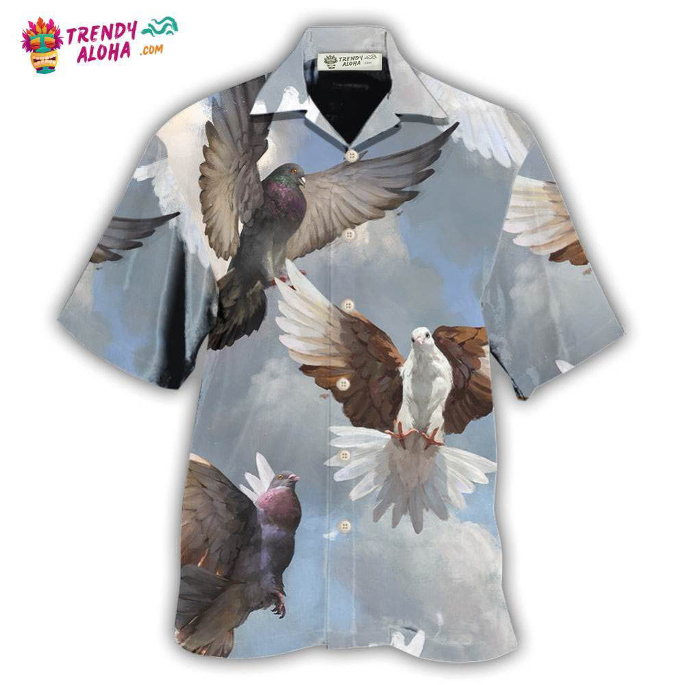 Dove Beautiful Dove Fly To Sky Hawaiian Shirt – Trendy Aloha Dove Beautiful Dove Fly To Sky Hawaiian Shirt – Trendy Aloha