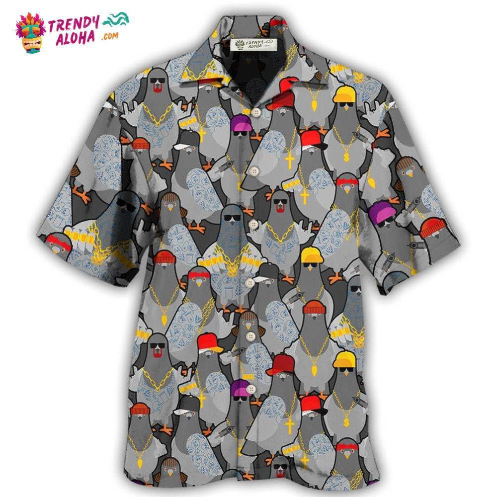 Dove Luxury Cool Style Hawaiian Shirt – Trendy Aloha Dove Luxury Cool Style Hawaiian Shirt – Trendy Aloha