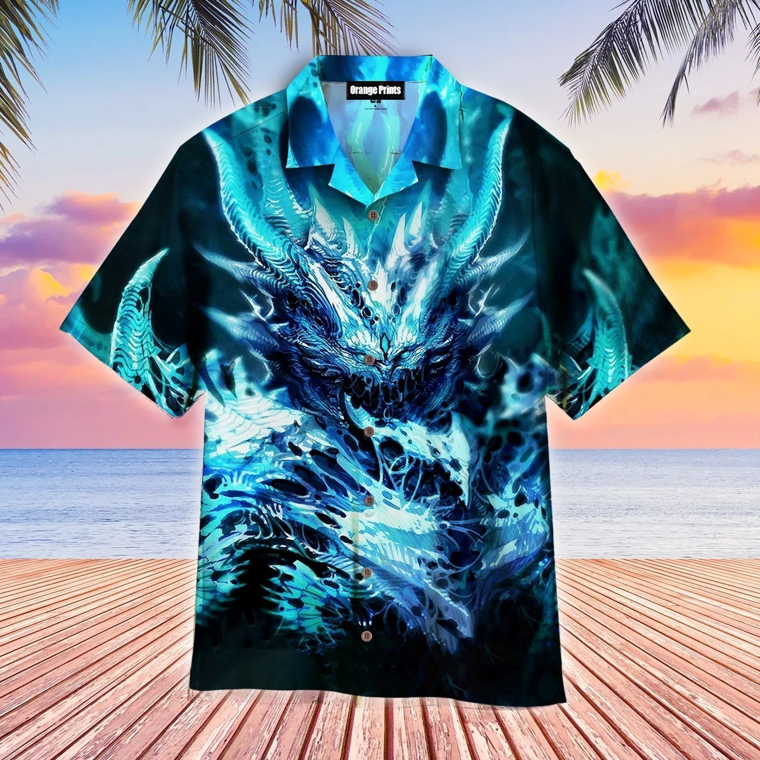 Dragon Aloha Trendy Hawaiian Shirts  Aloha Shirt