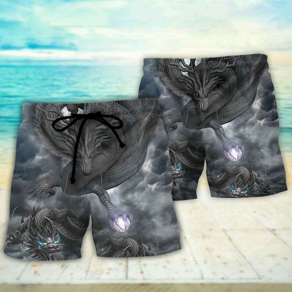 Dragon Always Be A Dragon Trendy Aloha Hawaiian Beach Shorts