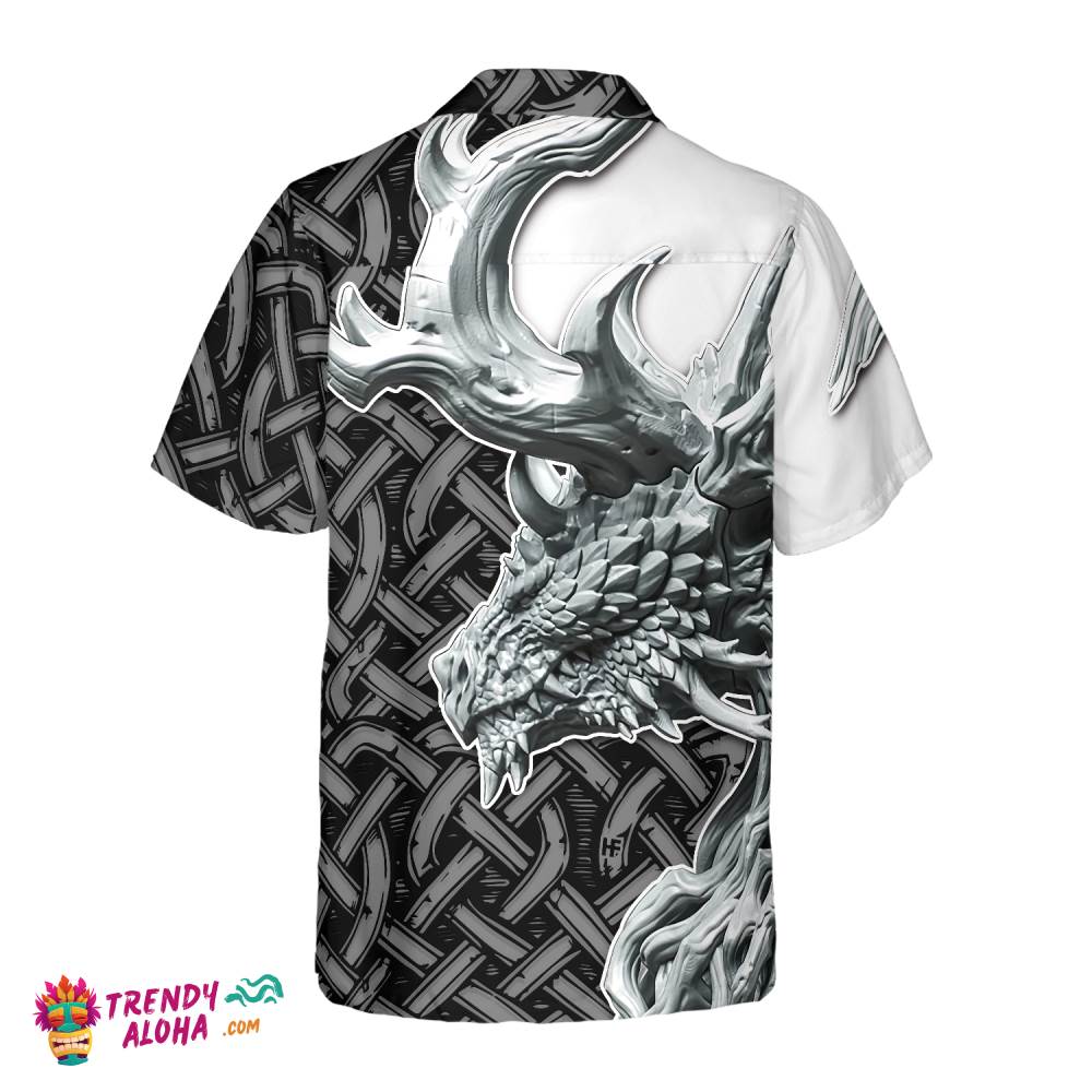 Dragon Celtic Art 3D Hawaiian Shirt