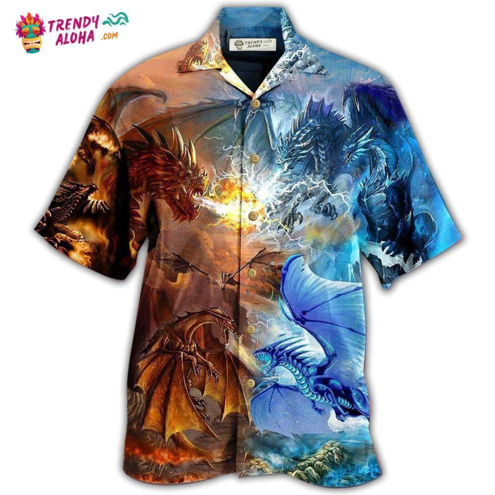 Dragon Combat Dragon Amazing Hawaiian Shirt – Trendy Aloha