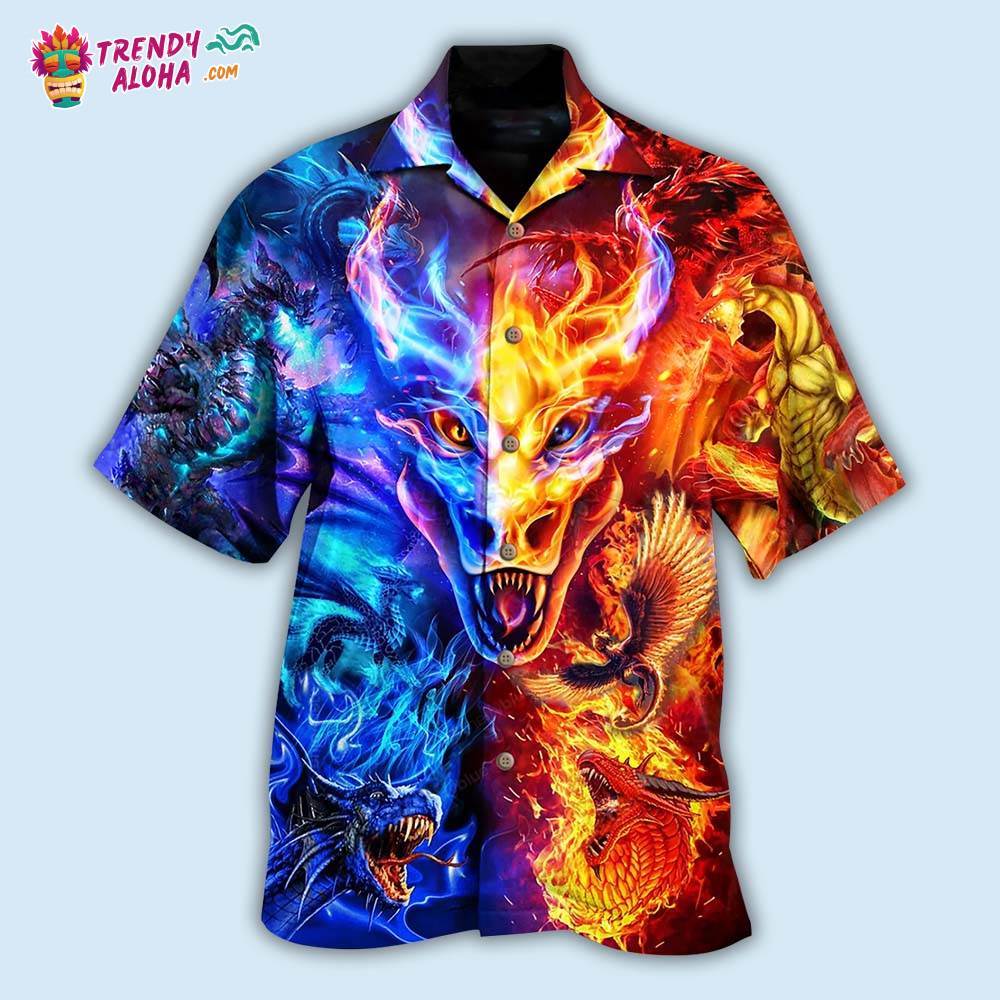 Dragon Fire And Water Love Life Hawaiian Shirt – Trendy Aloha