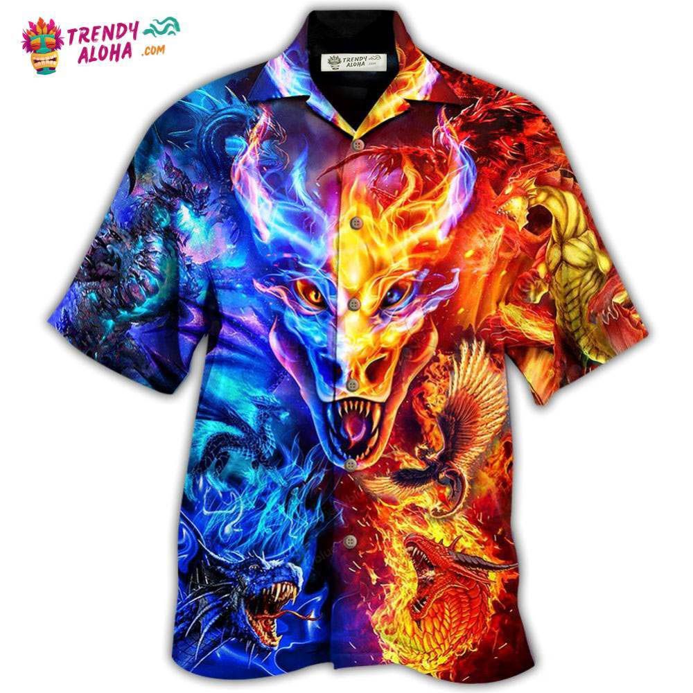 Dragon Fire And Water Love Life Hawaiian Shirt – Trendy Aloha