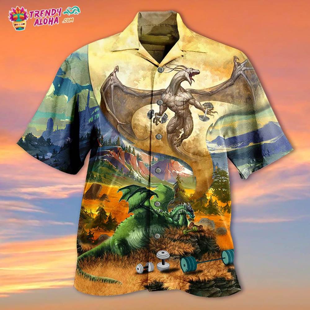 Dragon Gymer Love Life So Cool Hawaiian Shirt – Trendy Aloha