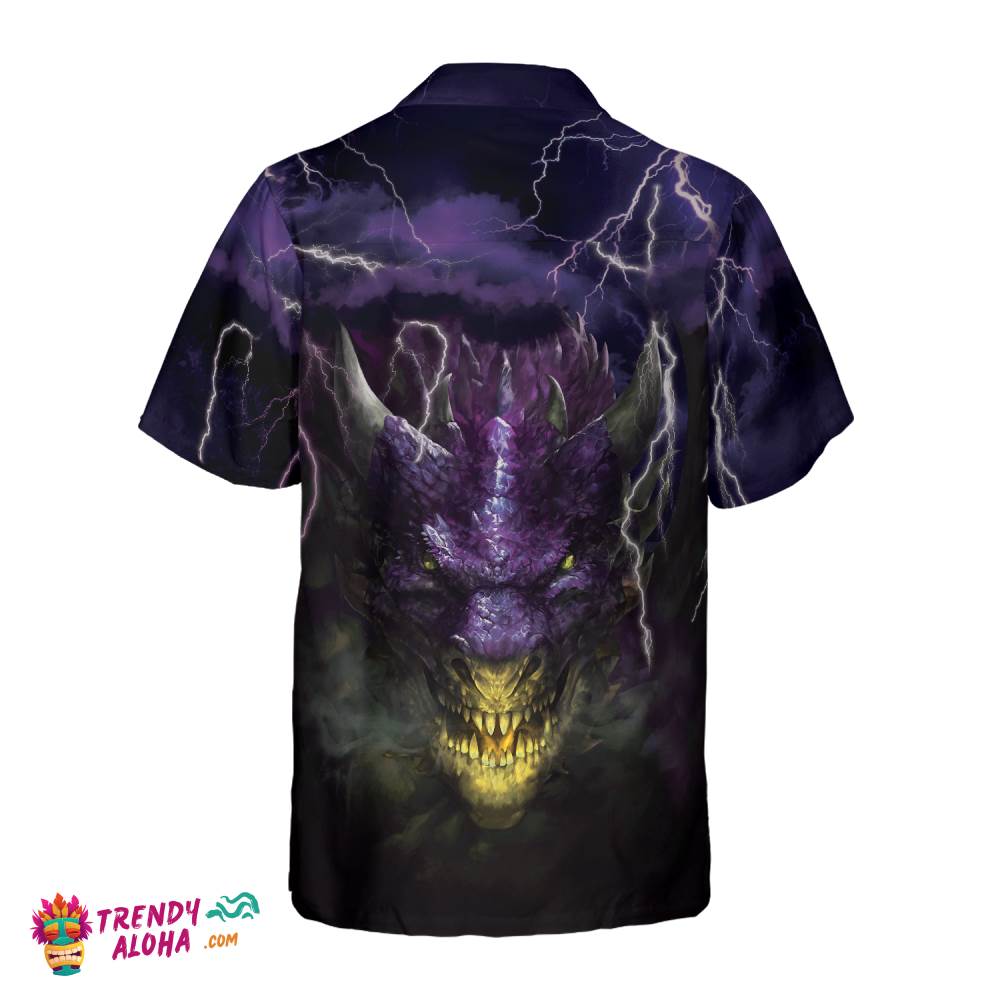 Dragon Head Lightning Hawaiian Shirt