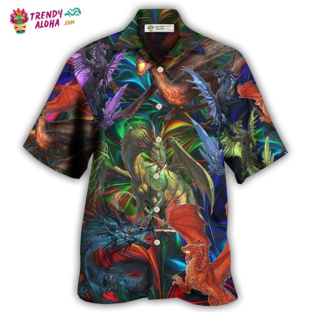 Dragon In An Unreal World Hawaiian Shirt – Trendy Aloha
