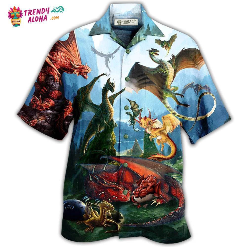 Dragon In The Forest Love Life Hawaiian Shirt – Trendy Aloha
