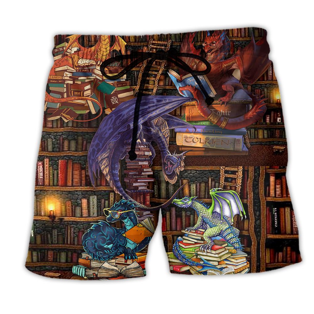 Dragon Love Books My Weekend Is All Booked Trendy Aloha Hawaiian Beach Shorts Dragon Love Books My Weekend Is All Booked Trendy Aloha Hawaiian Beach Shorts