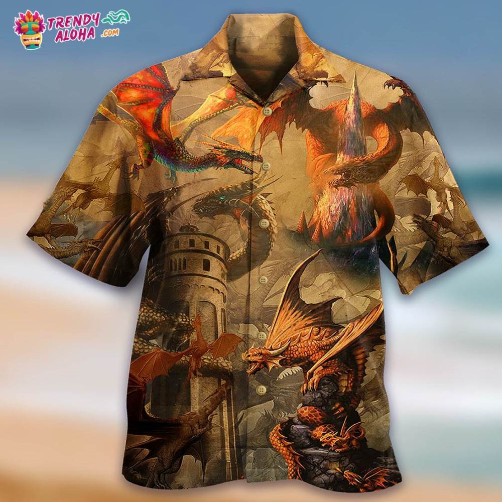 Dragon Love Castle Love Life Hawaiian Shirt – Trendy Aloha