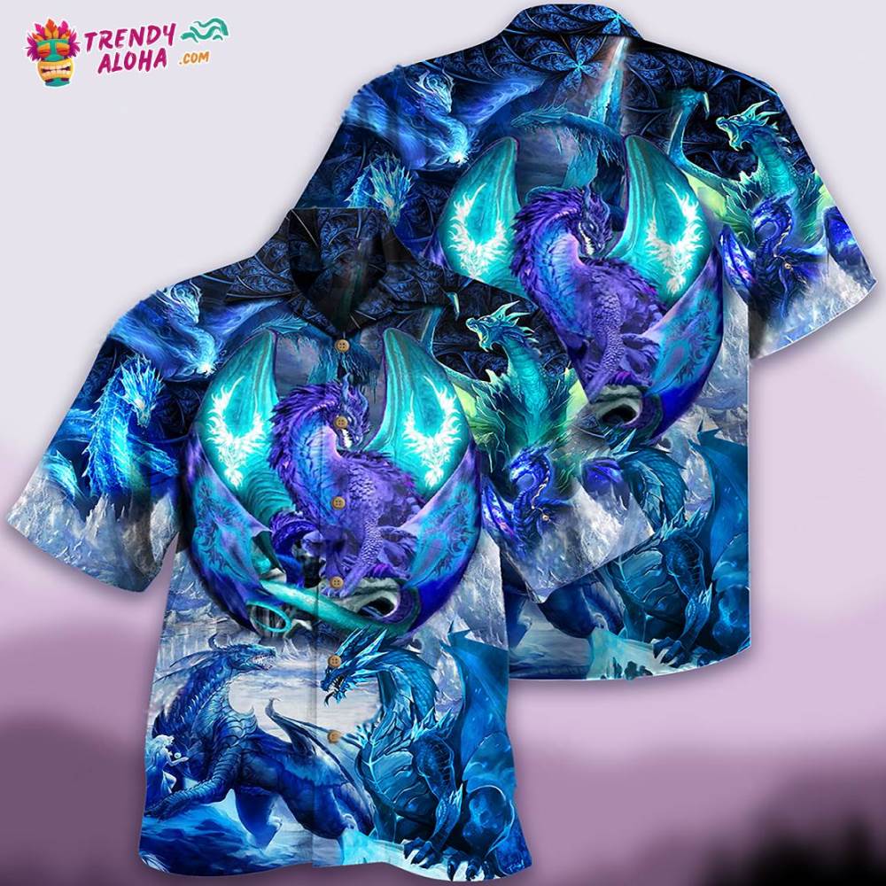 Dragon Love Life Amazing Color Hawaiian Shirt – Trendy Aloha
