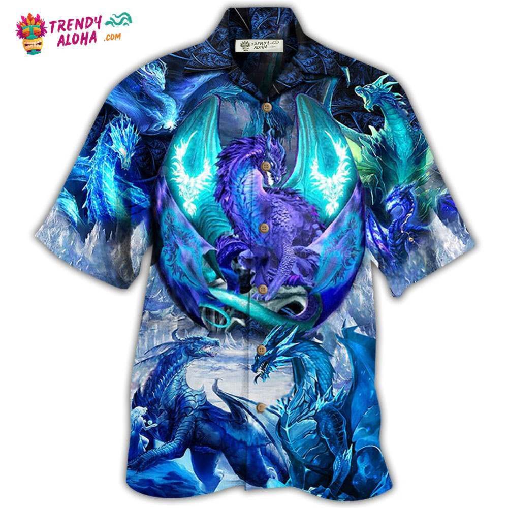 Dragon Love Life Amazing Color Hawaiian Shirt – Trendy Aloha