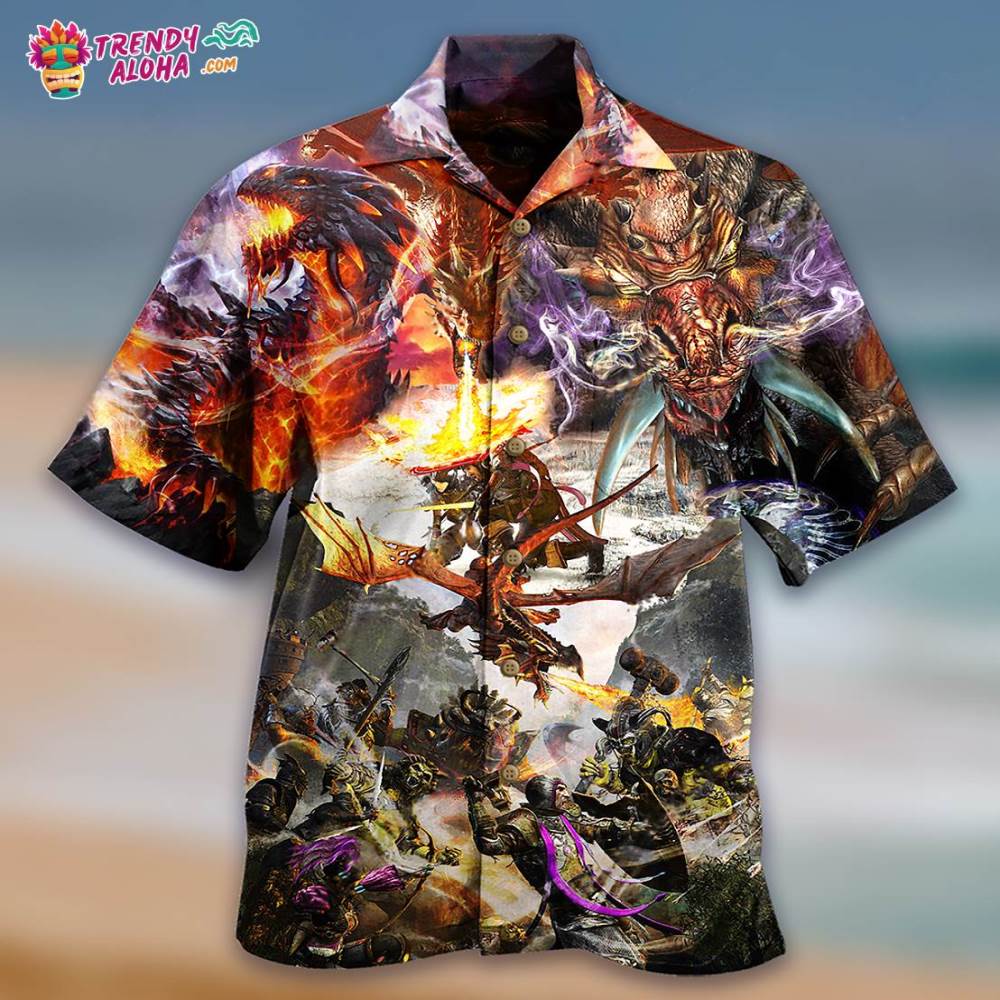 Dragon Love Life Combat Amazing Hawaiian Shirt – Trendy Aloha