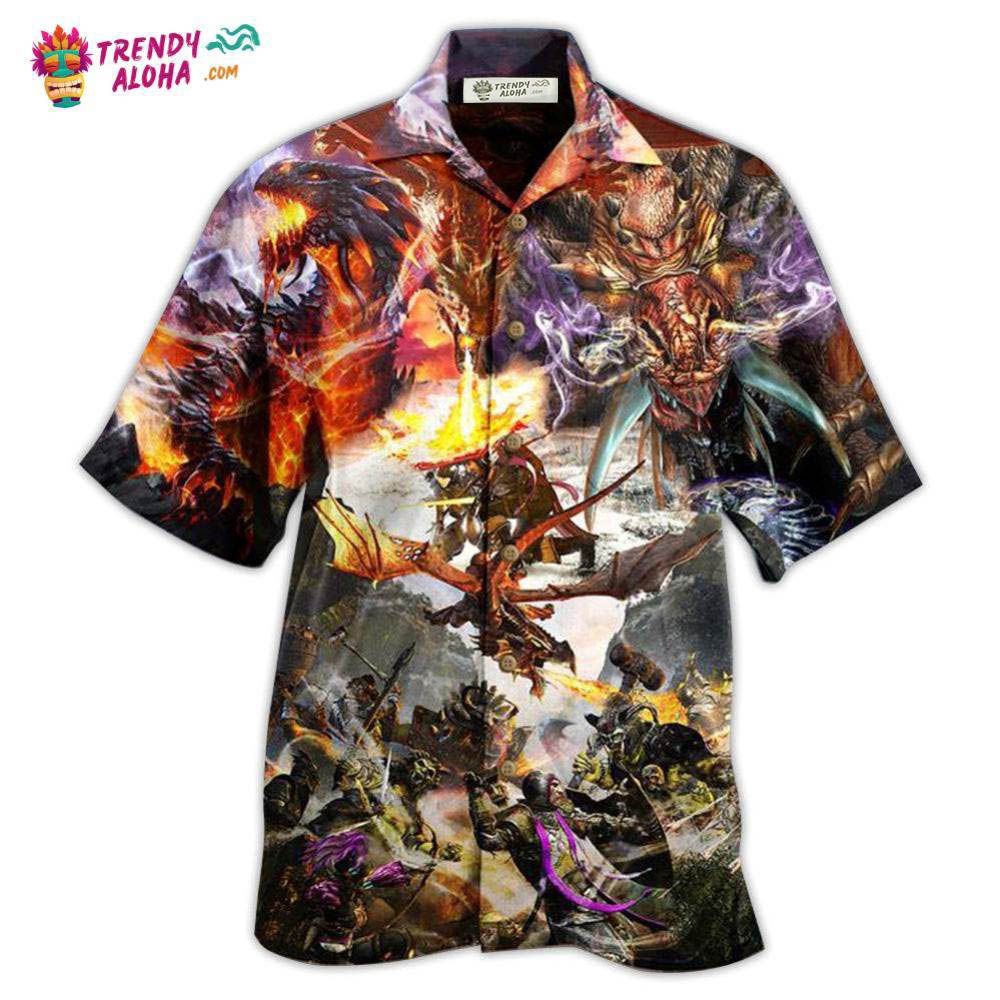 Dragon Love Life Combat Amazing Hawaiian Shirt – Trendy Aloha