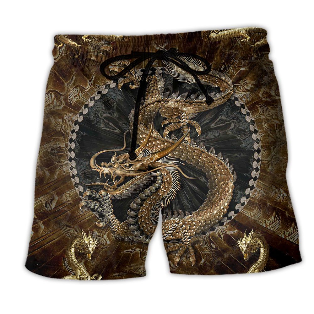 Dragon Love Life Cool Style Trendy Aloha Hawaiian Beach Shorts Dragon Love Life Cool Style Trendy Aloha Hawaiian Beach Shorts
