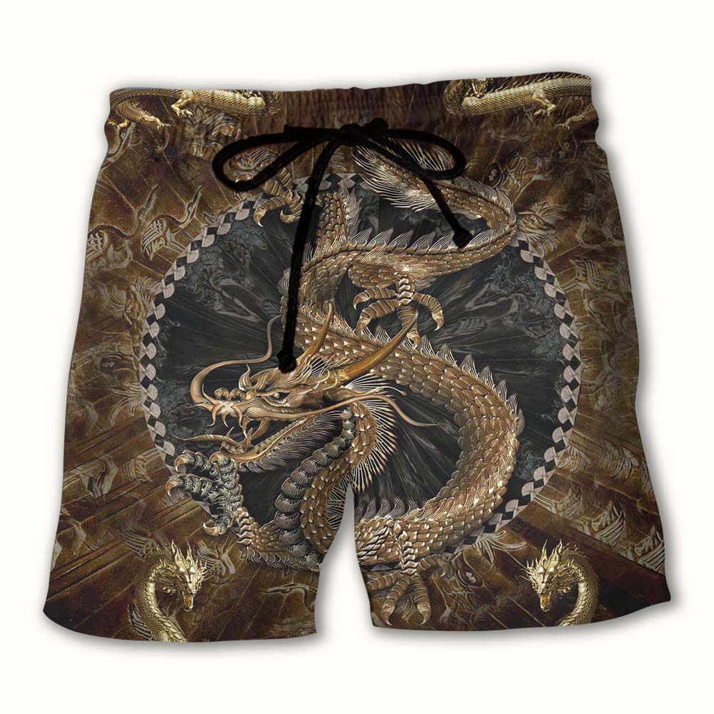 Dragon Love Life Dragon Vintage Trendy Aloha Hawaiian Beach Shorts Dragon Love Life Dragon Vintage Trendy Aloha Hawaiian Beach Shorts