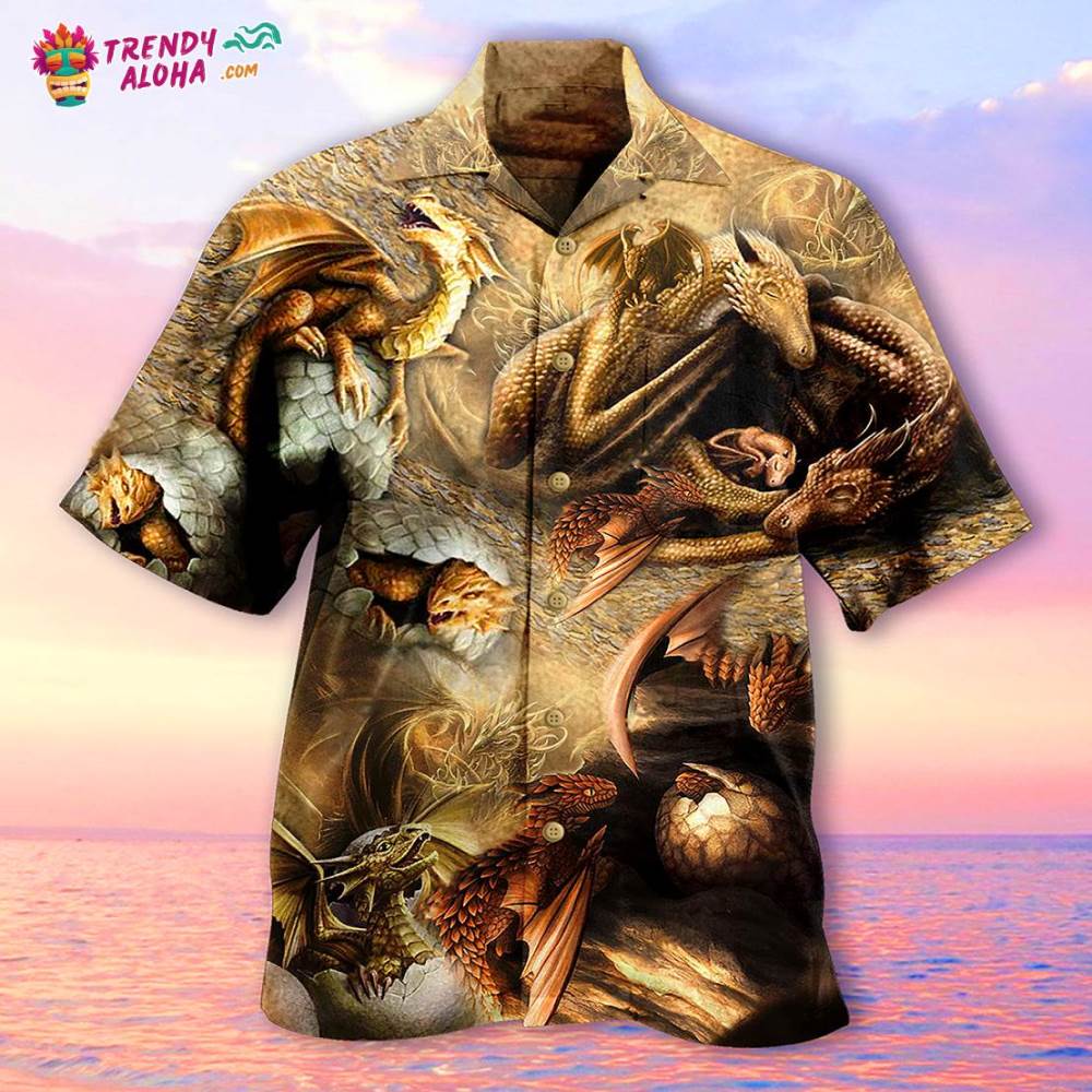 Dragon Love Life Every Time Hawaiian Shirt – Trendy Aloha