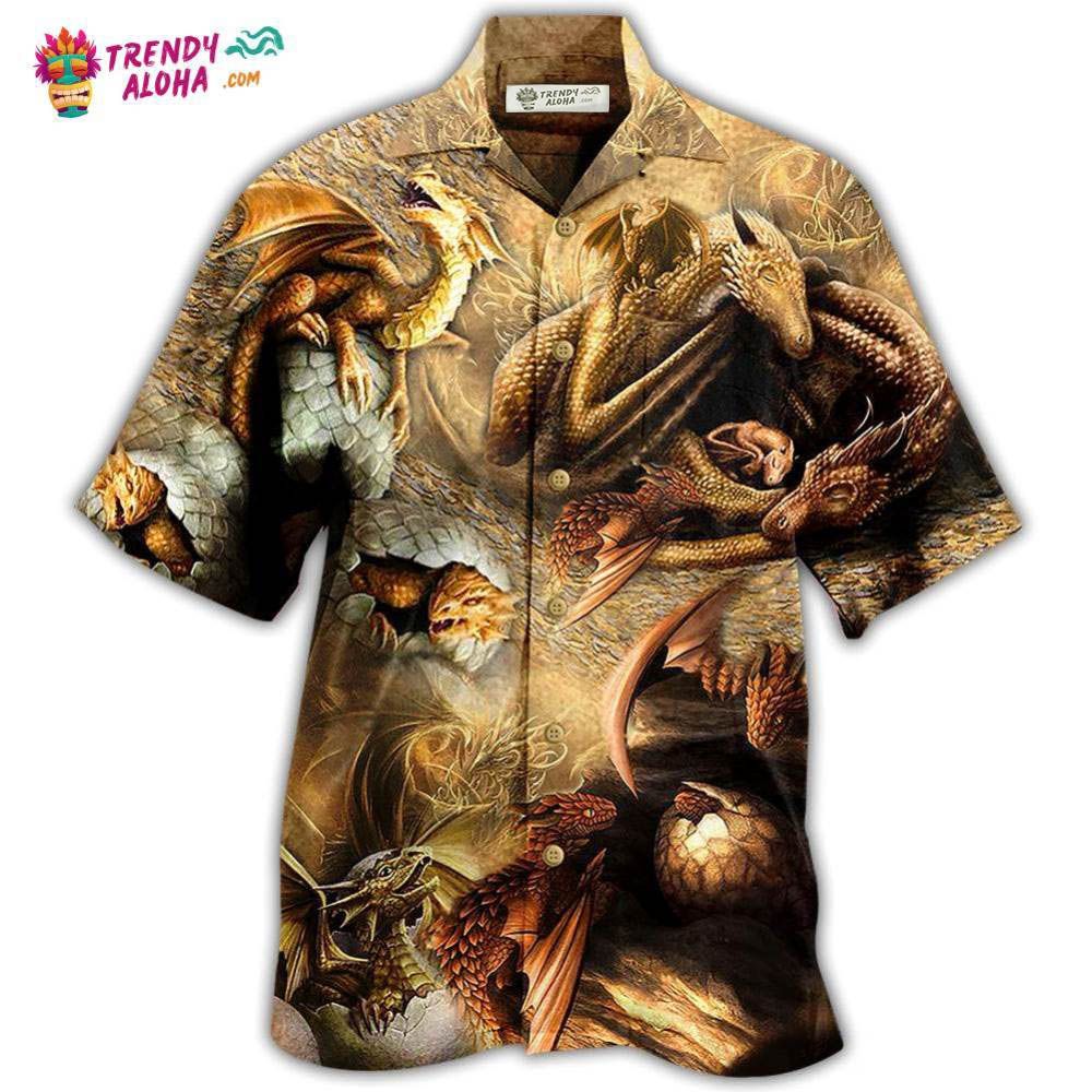 Dragon Love Life Every Time Hawaiian Shirt – Trendy Aloha