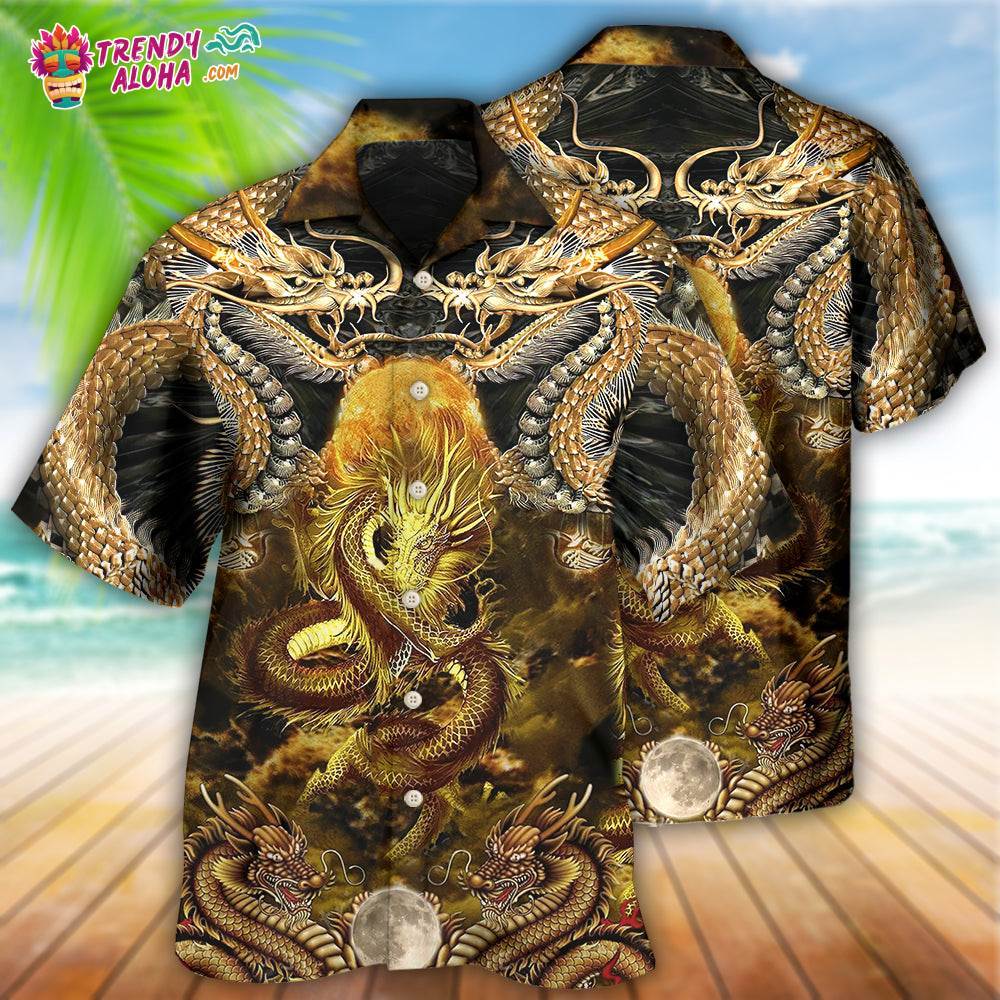 Dragon Love Life To The Moon Hawaiian Shirt – Trendy Aloha