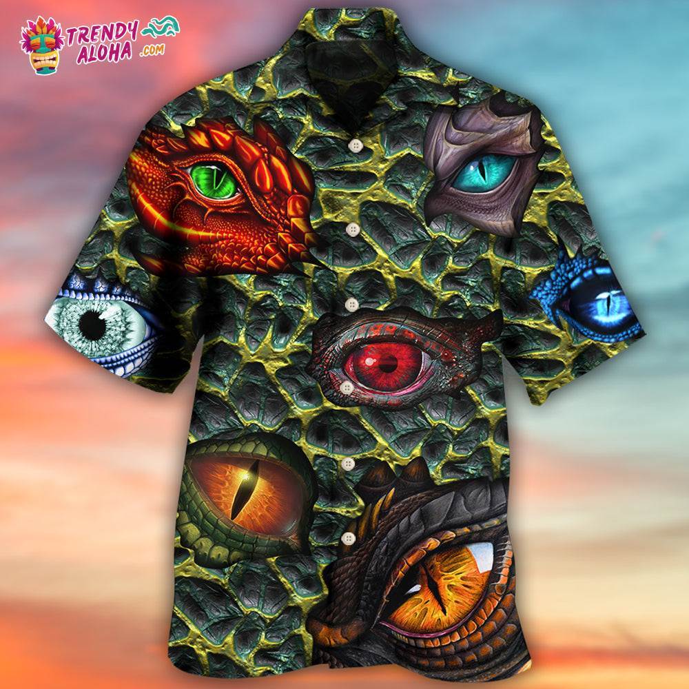 Dragon The Eye Of Dragon Style Hawaiian Shirt – Trendy Aloha