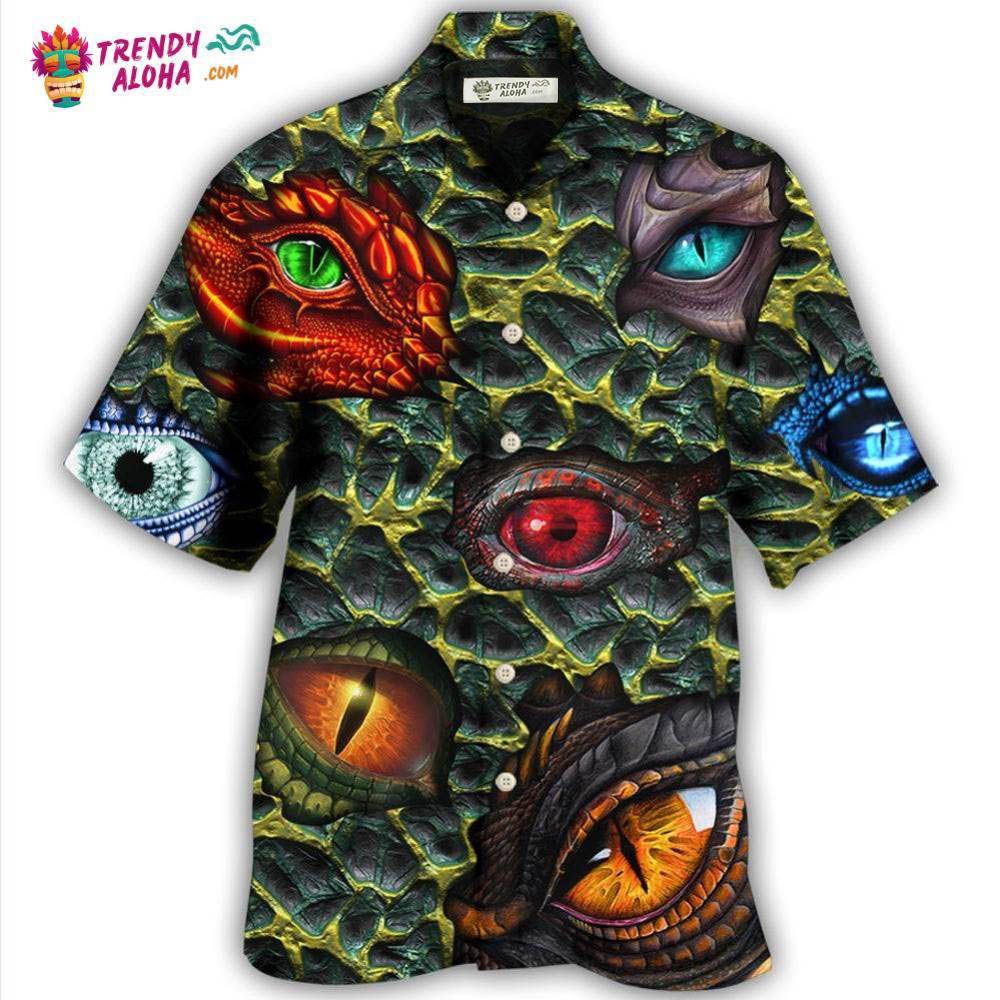 Dragon The Eye Of Dragon Style Hawaiian Shirt – Trendy Aloha