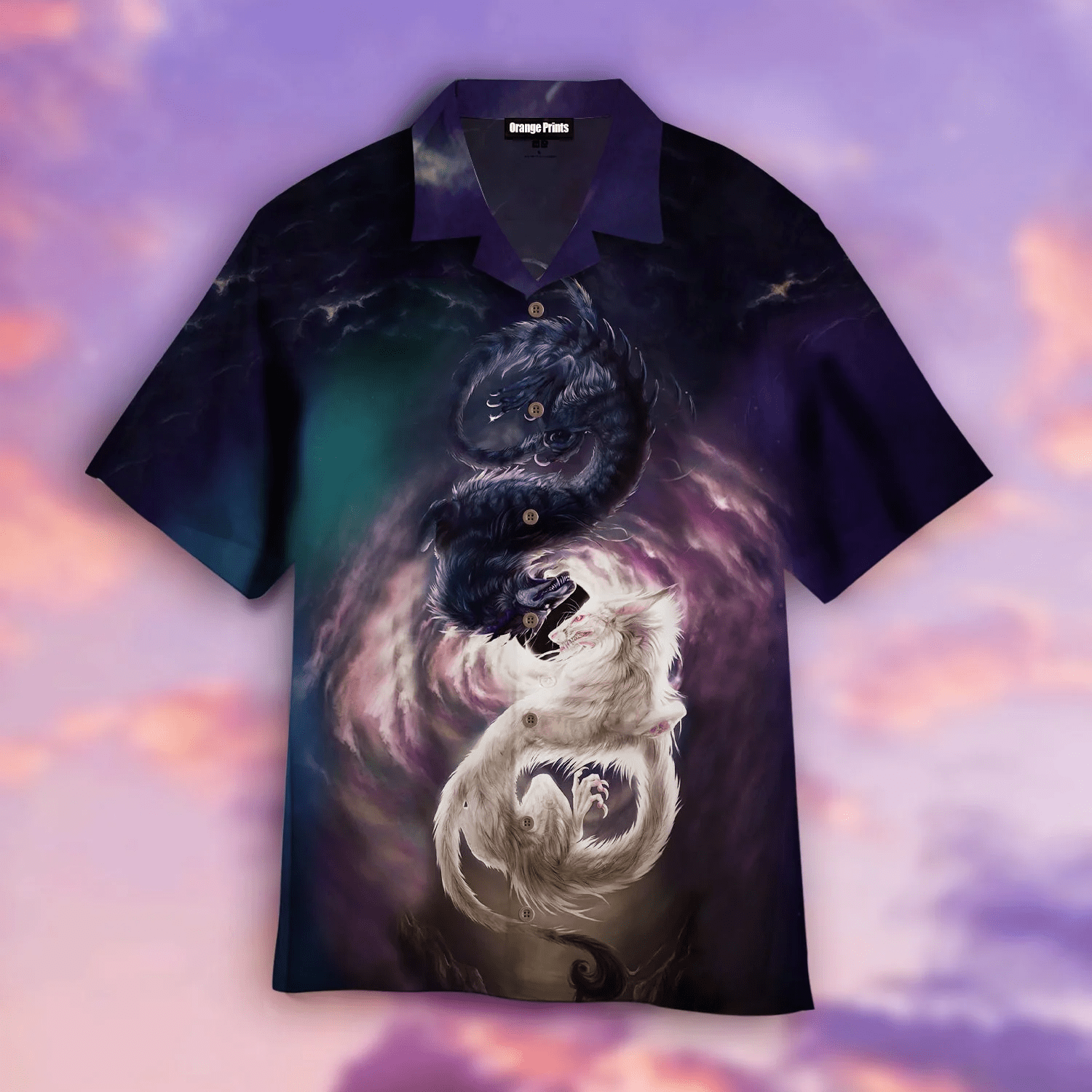 Dragon Trendy Hawaiian Shirt  Aloha Shirt