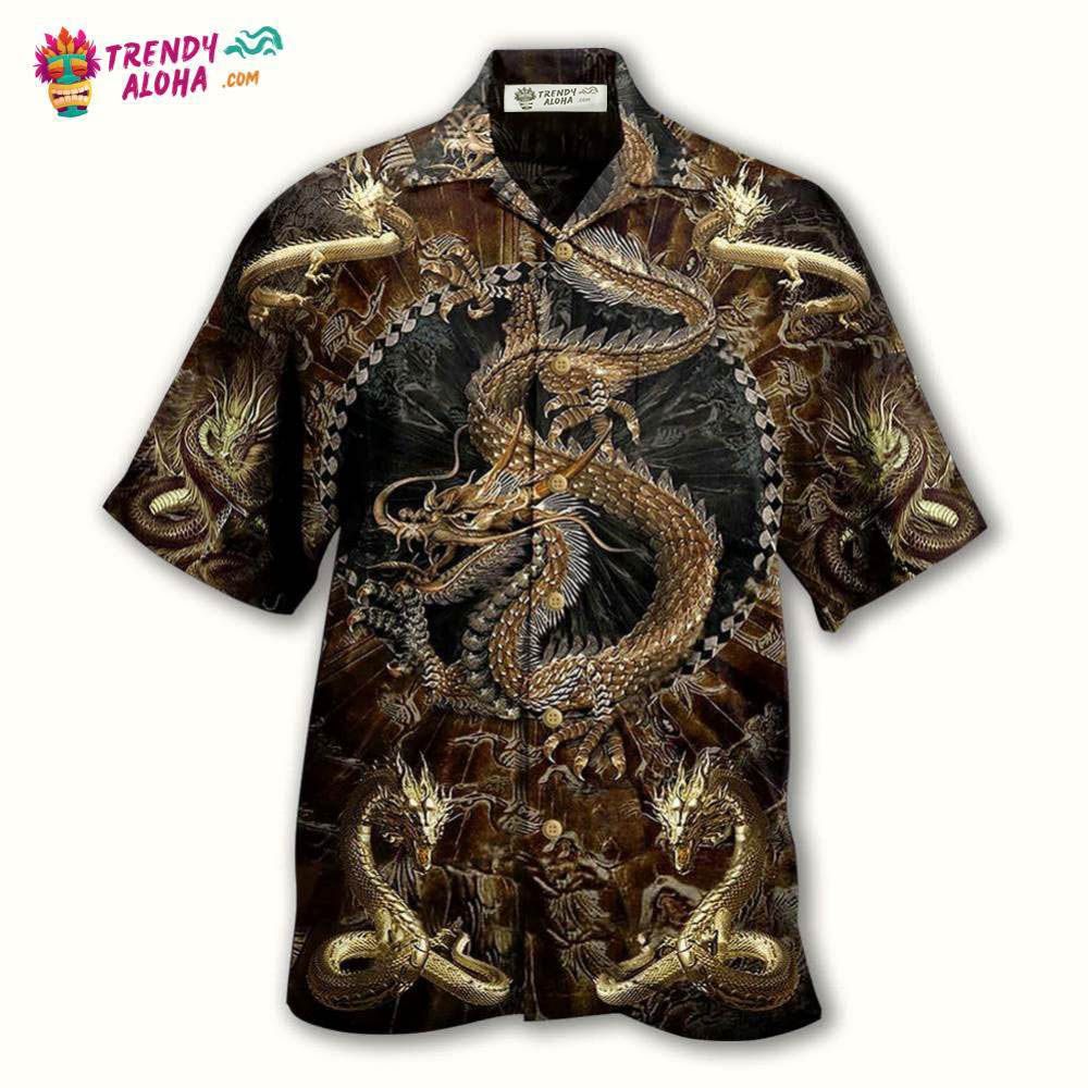 Dragon Vintage Love Life Hawaiian Shirt – Trendy Aloha