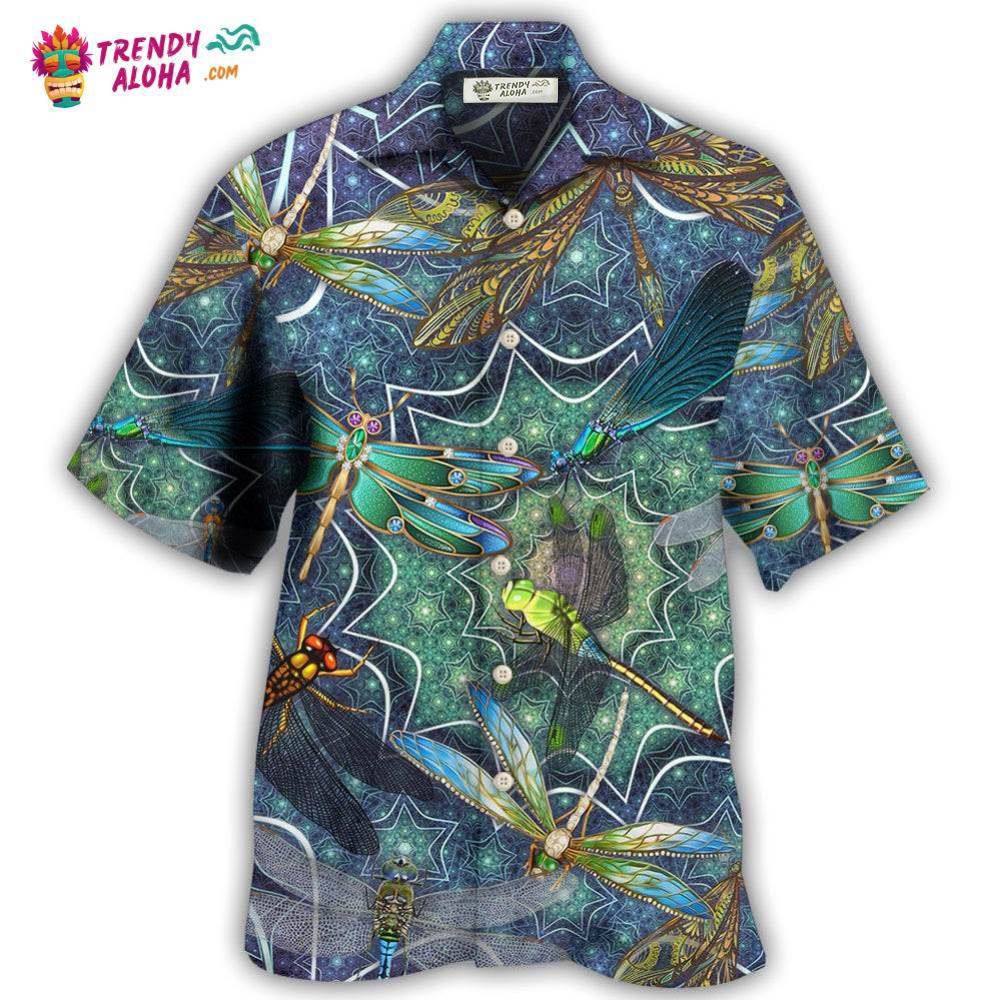 Dragonfly Amazing Dragonfly Love Life Hawaiian Shirt – Trendy Aloha