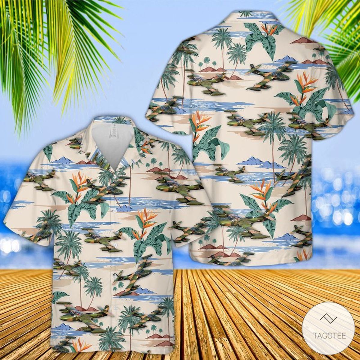 Dragonfly Cessna Themed Collection Air Force Unique Hawaiian Shirt