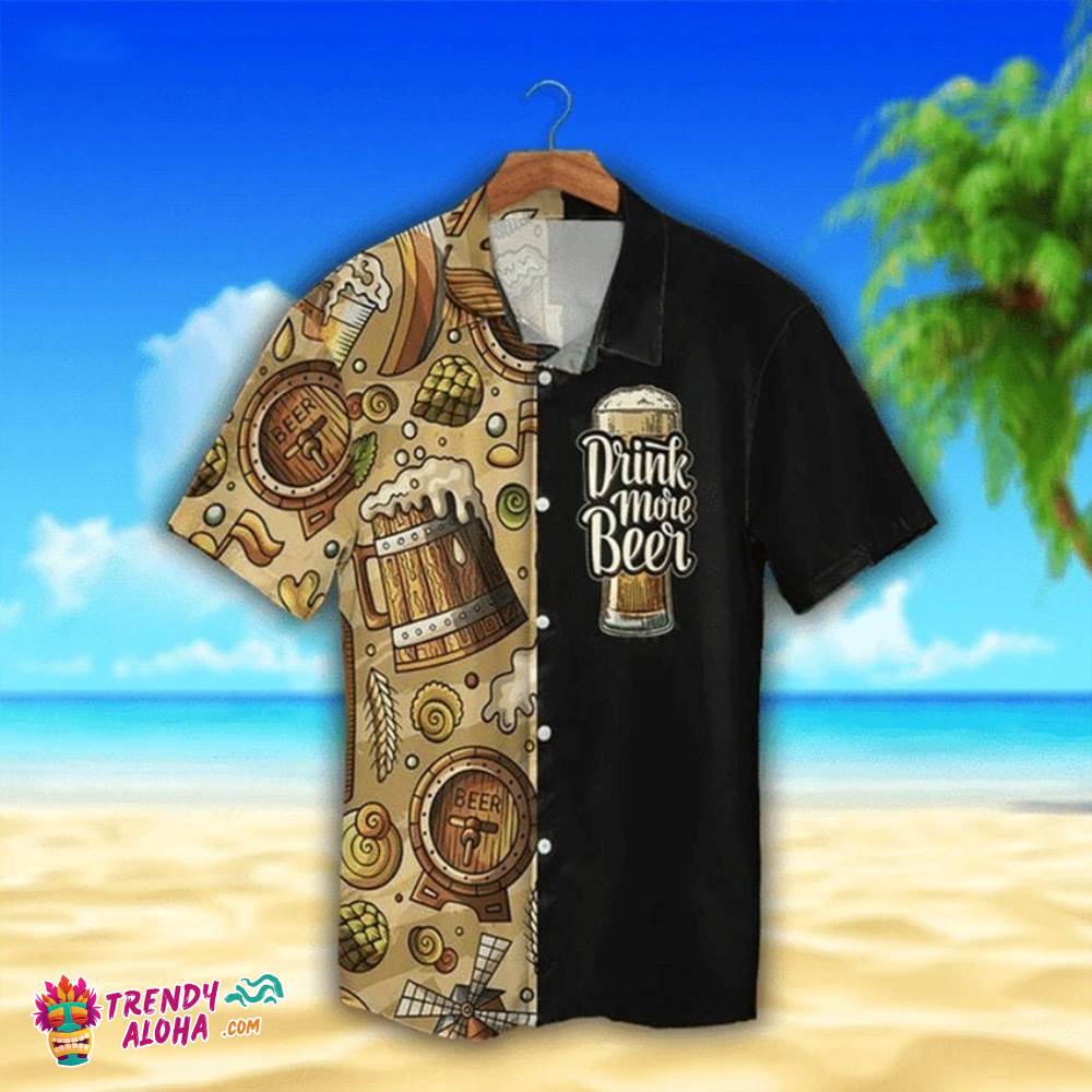 Drink More Beer Hawaii Shirt