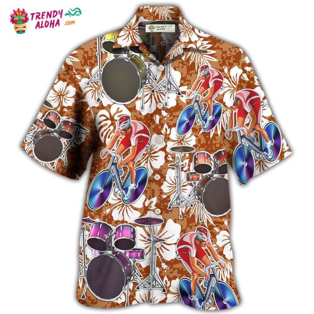 Drum I Like Cycling And Drums Hawaiian Shirt – Trendy Aloha Drum I Like Cycling And Drums Hawaiian Shirt – Trendy Aloha