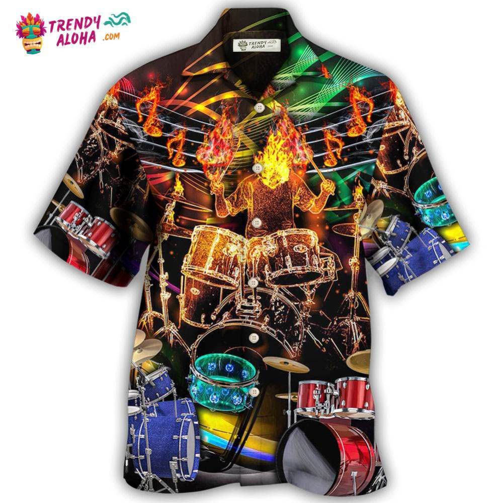 Drum Is My Life Light Colorful Style Hawaiian Shirt – Trendy Aloha Drum Is My Life Light Colorful Style Hawaiian Shirt – Trendy Aloha