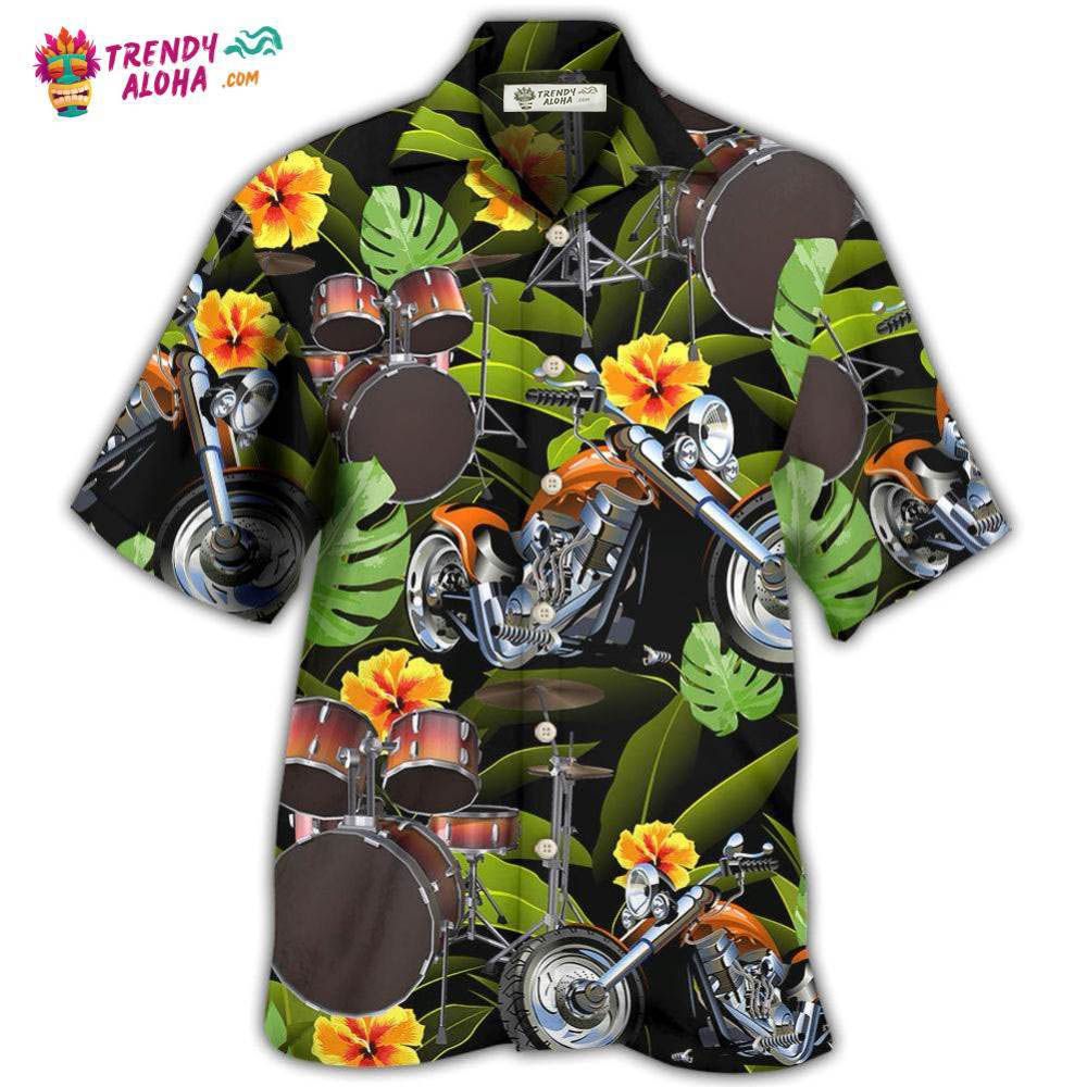 Drum Motorcycles I Like Motorcycles And Drums Hawaiian Shirt – Trendy Aloha Drum Motorcycles I Like Motorcycles And Drums Hawaiian Shirt – Trendy Aloha