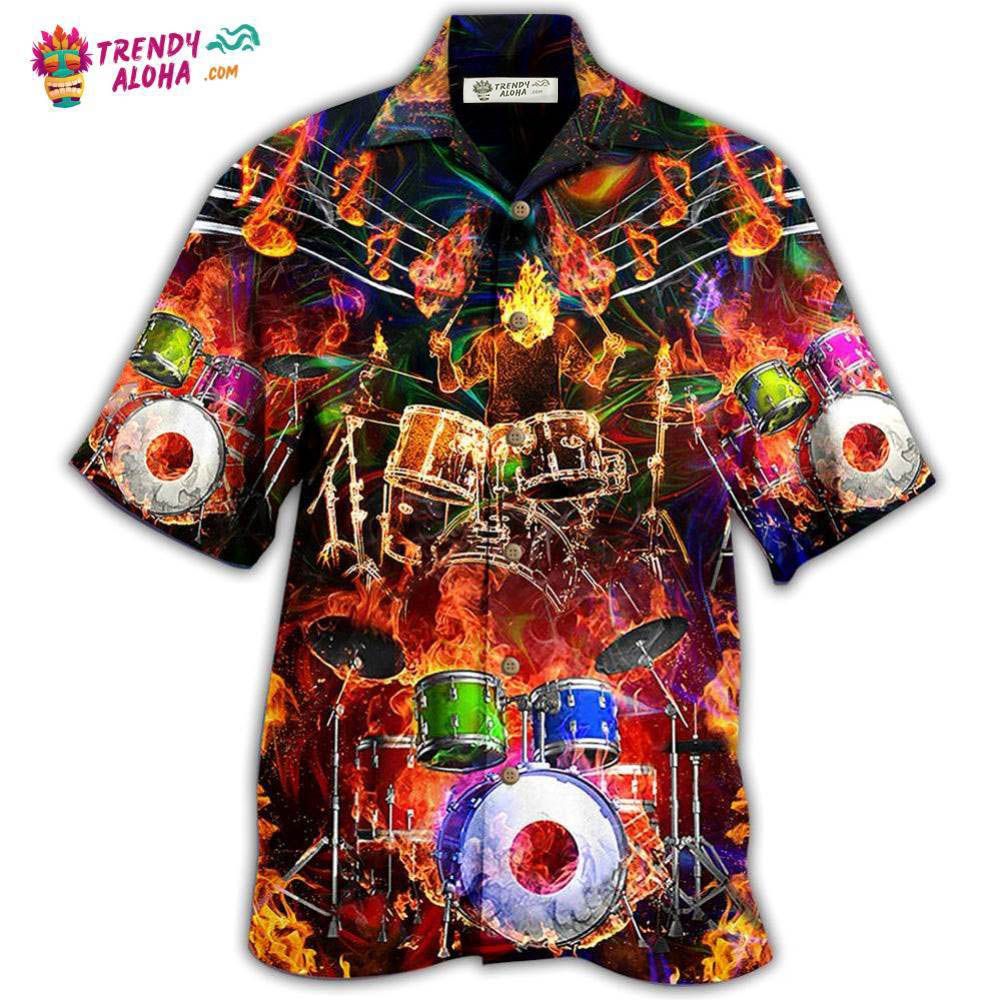Drum Music Is My Life My Soul Hawaiian Shirt – Trendy Aloha Drum Music Is My Life My Soul Hawaiian Shirt – Trendy Aloha