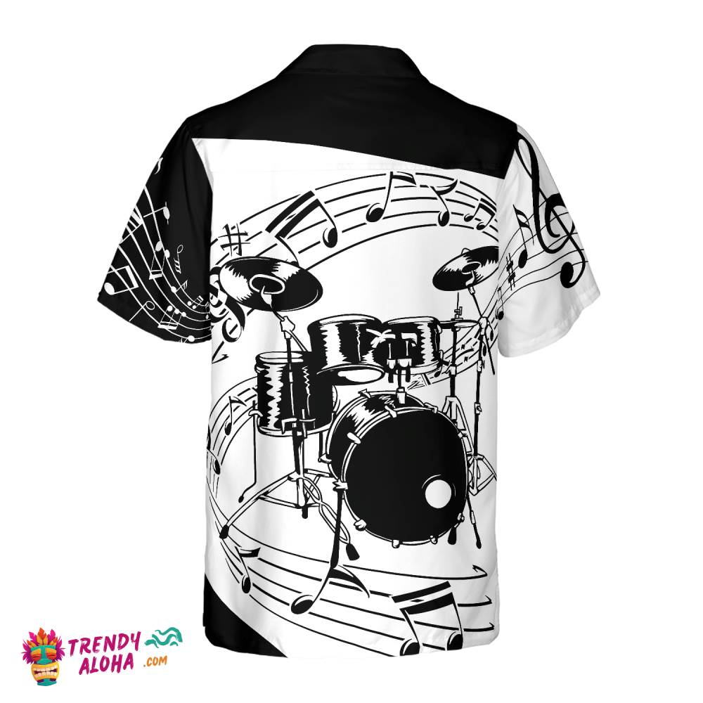 Drums For Music Hawaiian Shirt