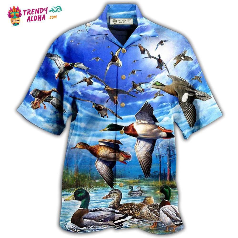 Duck Keep Your Freedom Wild Duck Hawaiian Shirt – Trendy Aloha Duck Keep Your Freedom Wild Duck Hawaiian Shirt – Trendy Aloha