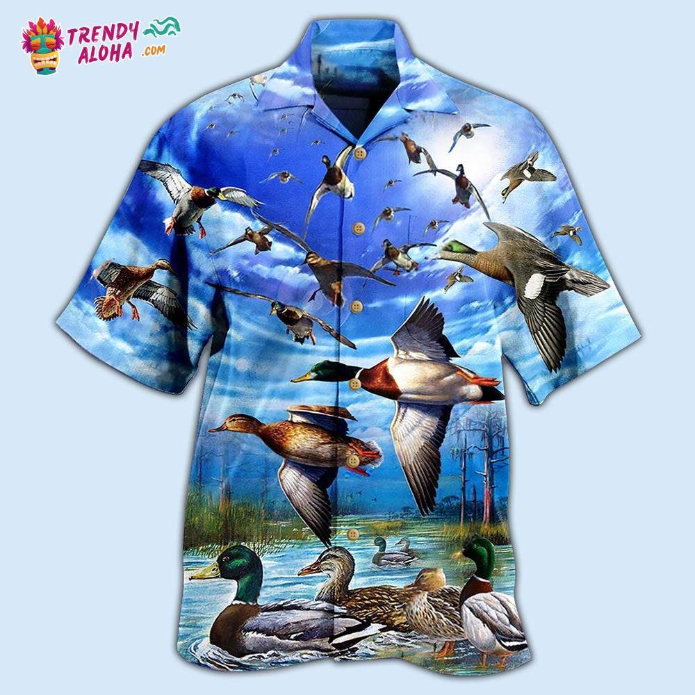 Duck Keep Your Freedom Wild Duck Hawaiian Shirt – Trendy Aloha