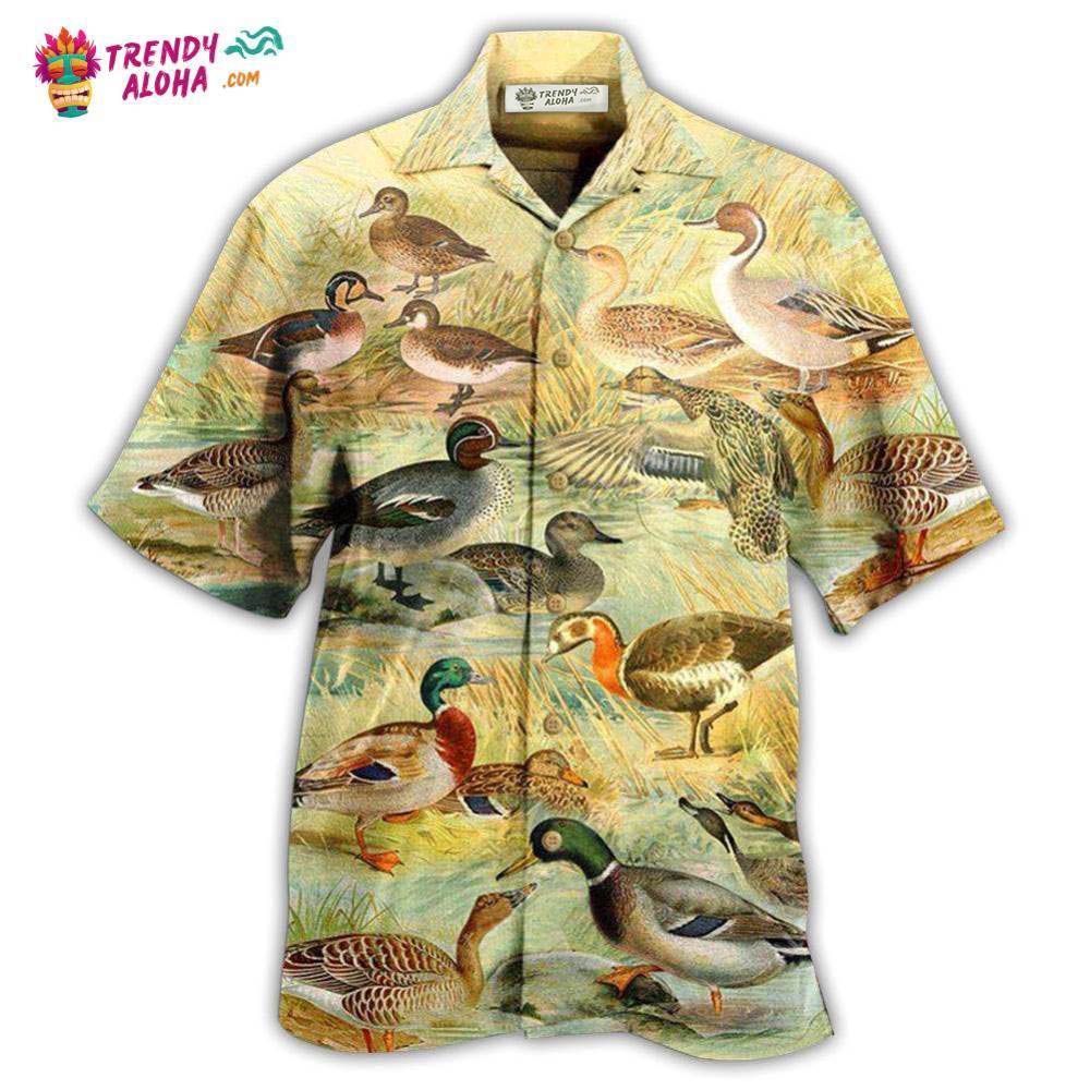 Duck Vintage World Hawaiian Shirt – Trendy Aloha Duck Vintage World Hawaiian Shirt – Trendy Aloha